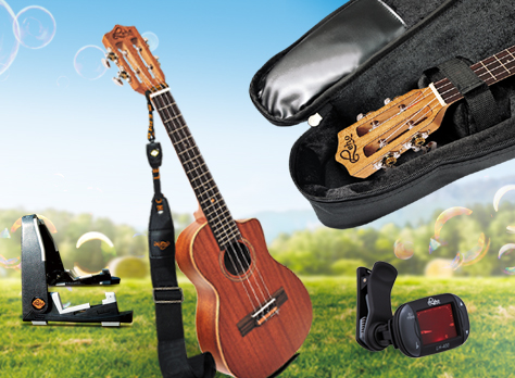 LEHO offers a full line of Gig Bags with different cover material, different padding thicknesses and features . . . LEHO Electronic Tuner, Play Strap, Adjustable stand in tote bag, and more!